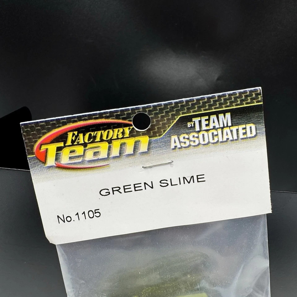 Team Associated 1105 Green Slime For Longevity Of Shocks. Brand New Factory Seal - Image 3 of 4
