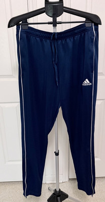 Adidas Core 18 Joggers Training Pants - Dark Blue & White - Men's X-Large XL