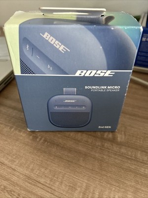 Bose SoundLink Micro Bluetooth Speaker, Second Generation Blue Dusk 895098-0200