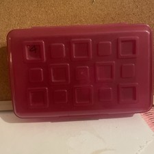 Sterilite Pencil Case Organizer Holder 8 3/8 X 5 5/8 X 2 1/8 inch New