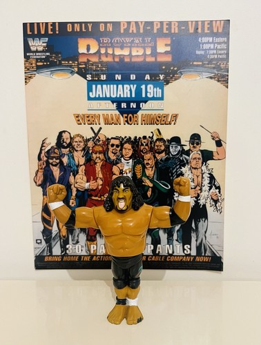 WWF WWE Hasbro Wrestling Figure. Series 9: Samu th...