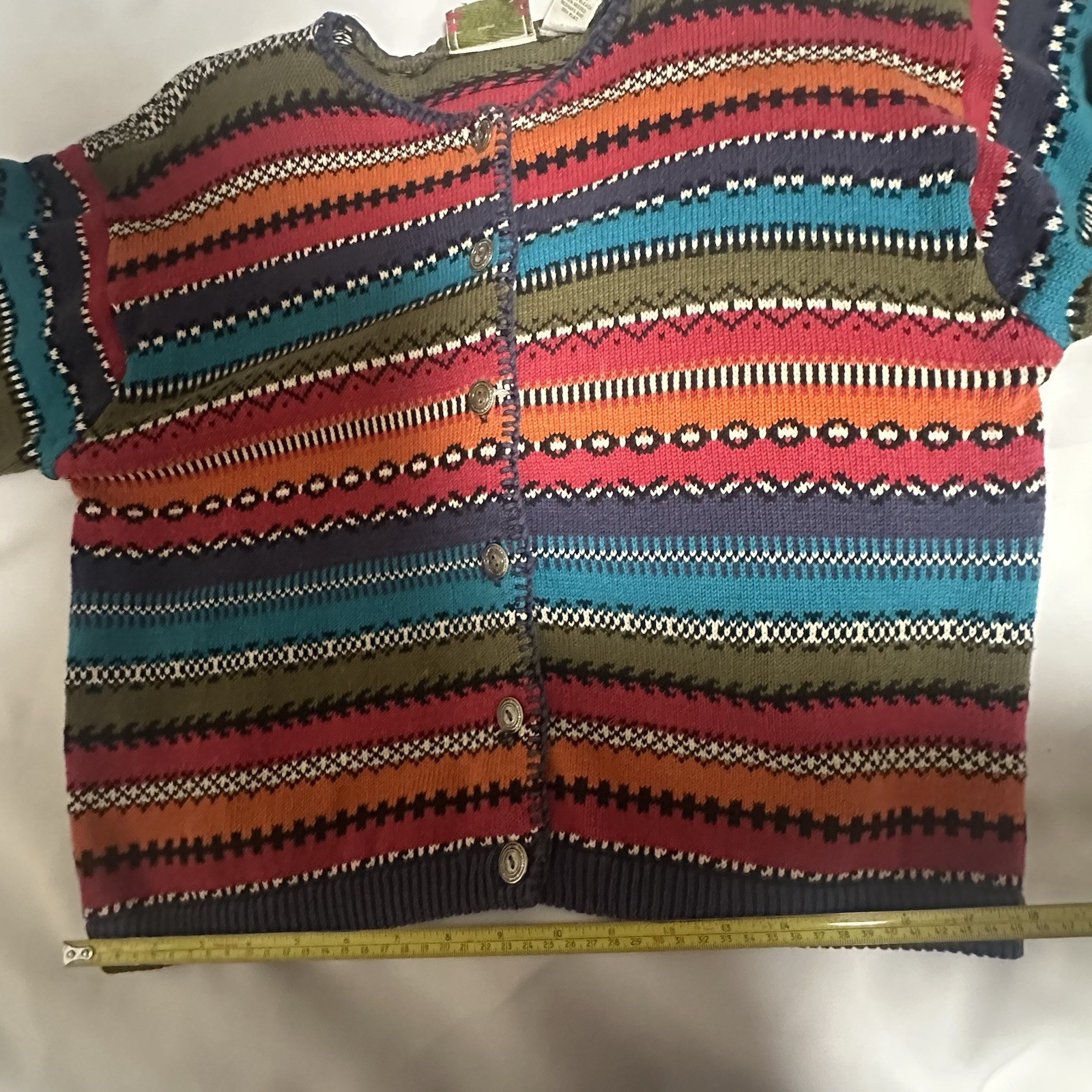 Melbourne Elements Fall Sweater Women's Large Bur… - image 12