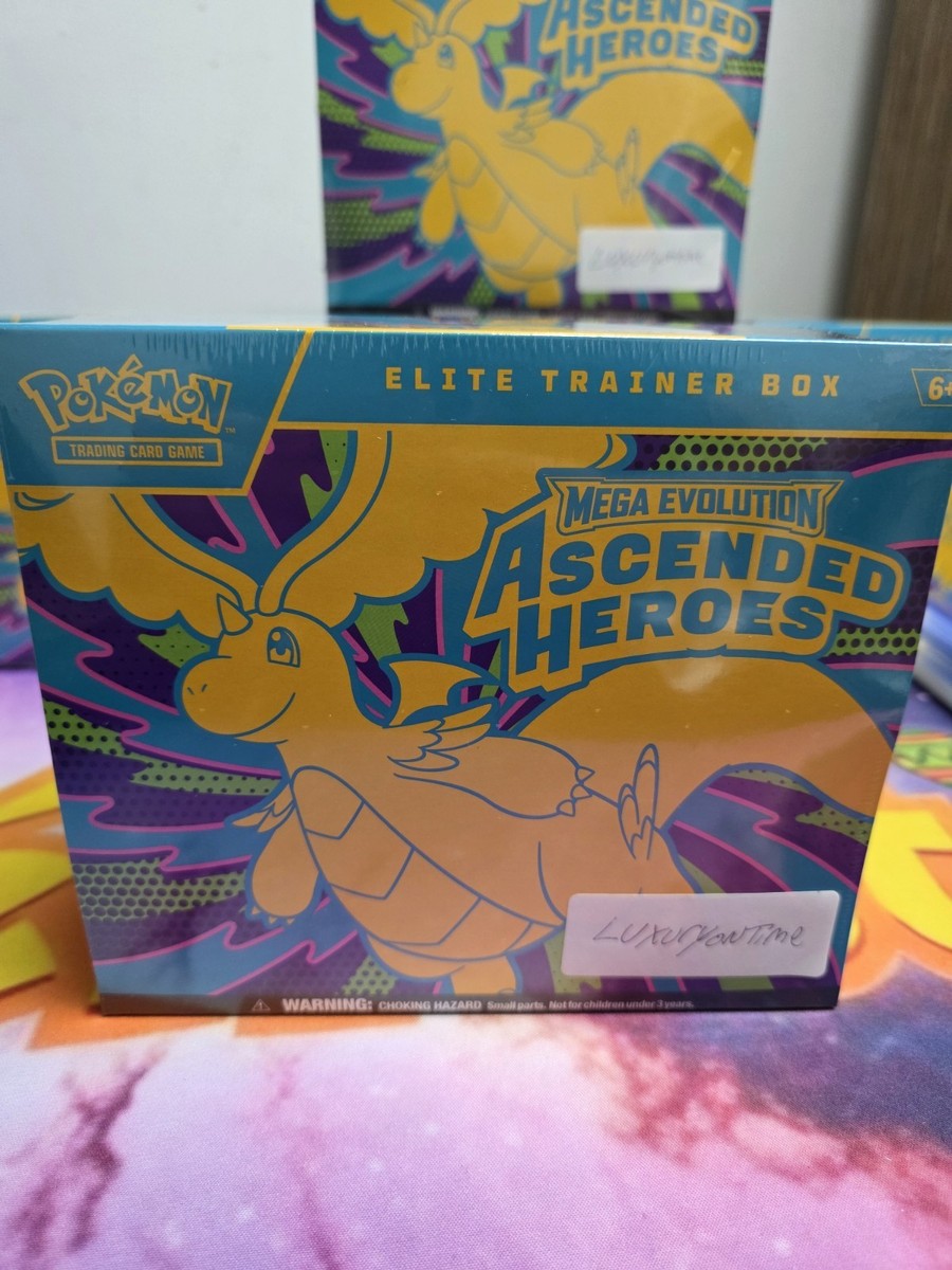 Pokemon TCG: Ascended Heroes Elite Trainer Box ETB ✓New & Sealed