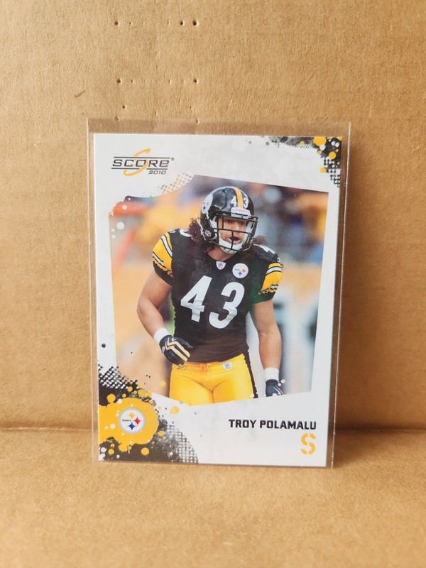 2010 Score Troy Polamalu #236 Pittsburgh Steelers 