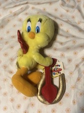 1996 Plush Tweety Bird as Cupid 9" Looney Tunes Warner Brothers NWT