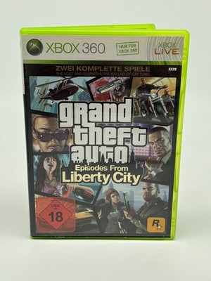 Microsoft Xbox 360 - GTA IV 4 & Episodes from Liberty City - CIB/PAL