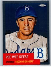 2022 Topps Chrome Platinum Anniversary #341 Pee Wee Reese
