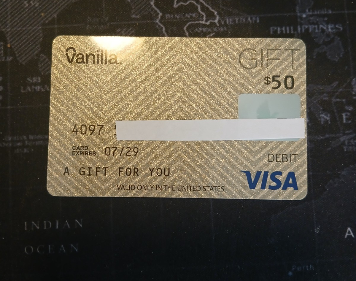 Tarjeta de regalo Visa de $50 (más tarifa de compra de $4,95)