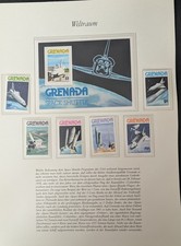 Weltraum Space Shuttle kompletter Satz Grenada Grenadinen
