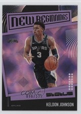 2019 Panini Status Tmall New Beginnings White Diamonds /125 Keldon Johnson 12w4