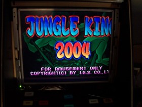 JUNGLE KING 2004!  IGS CGA 8 LINER CHERRY MASTER PCB!WORKS! LAST ONE