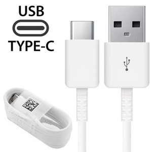 3FT/1M White USB Type C Charging USB Cable Cord For Samsung Galaxy Huawei