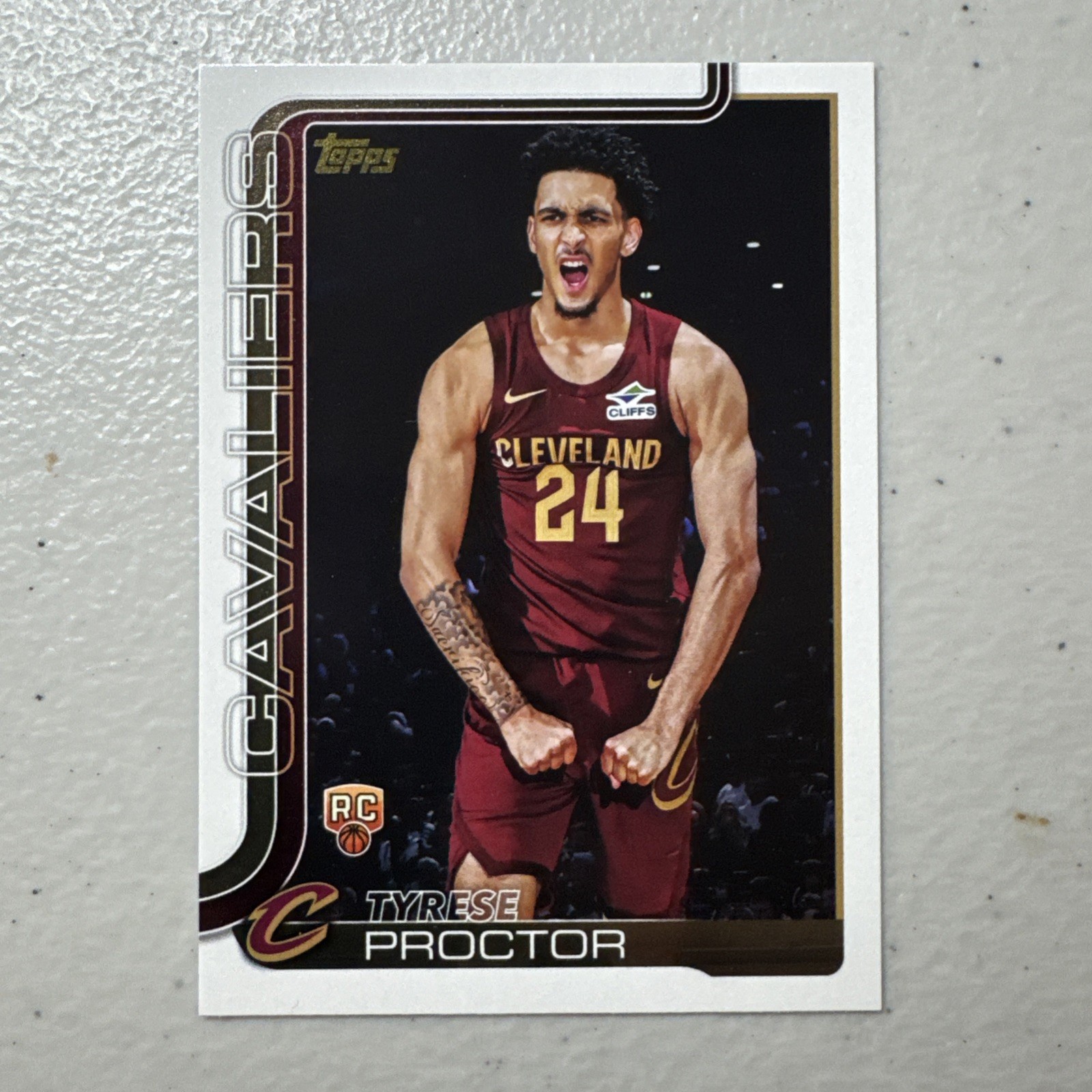 2025-26 Topps Golden Mirror Image Variations Tyrese Proctor Rookie RC #250 SSP