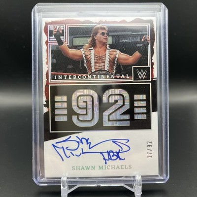 2023 Panini Impeccable Shawn Michaels IC Championship Debuts /92