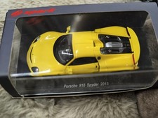 Spark 1/43 Porsche 918 Spyder 2013 Yellow.