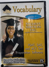 High Achiever Learning Series Test Prep Grades 9-12 PC CD-ROM PSAT, SAT, ACT