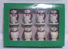 Pfaltzgraff   Snow Bear  Individual Salt and Pepper Shakers