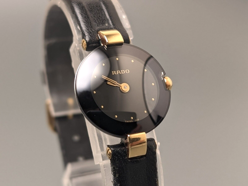 Montre Rado Jubilee Femme 204.3579.4n - Occasion - Cadre Acier, Bracelet Cuir - Suisse