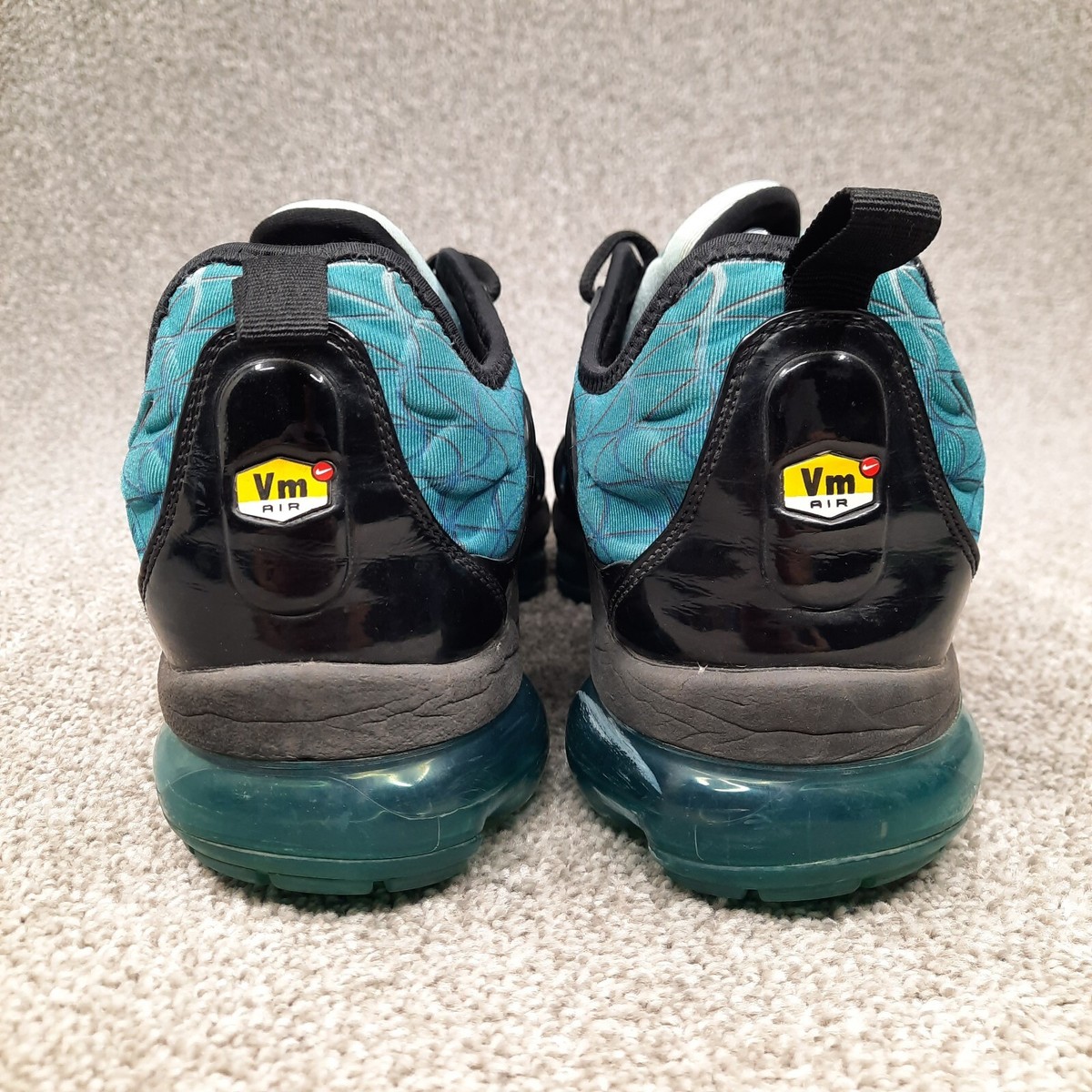 Nike Air VaporMax Plus Spirit
Teal Blue Men\'s Sneaker
Size 11.5 Nike Vapormax Plus - Spirit Teal/Black/Green Abyss main image 4