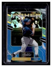 Alex Rodriguez 2021 Panini Absolute /25 PO-12  SN10  Power Holo Gold