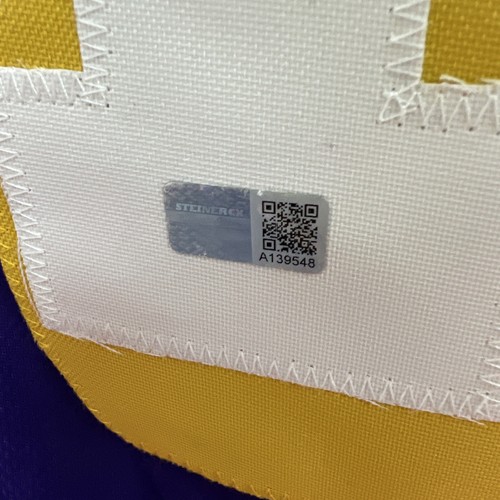 Jerry West Signed Los Angeles Lakers Jersey Steiner CX “The Logo” Inscription - Picture 4 of 4
