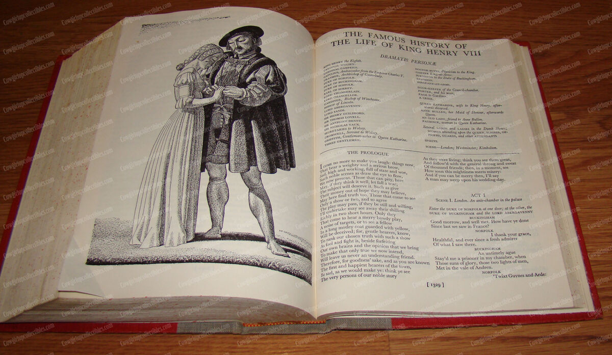 Complete Works Of William Shakespeare (1936, Hardcover Complete Works Of William Shakespeare (1936, Hardcover