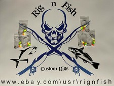 6 Fishing Rigs, Pier Rigs, Boat Rigs, Surf Fishing Rigs, Pompano, Whiting, Etc