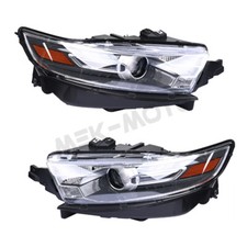 Headlight Halogen Headlamp Left Right Side For2013-2014 Ford Taurus Gray