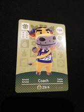 COACH ANIMAL CROSSING AMIIBO SERIES 2 CARD #126 TRACKED AU POST geniuine