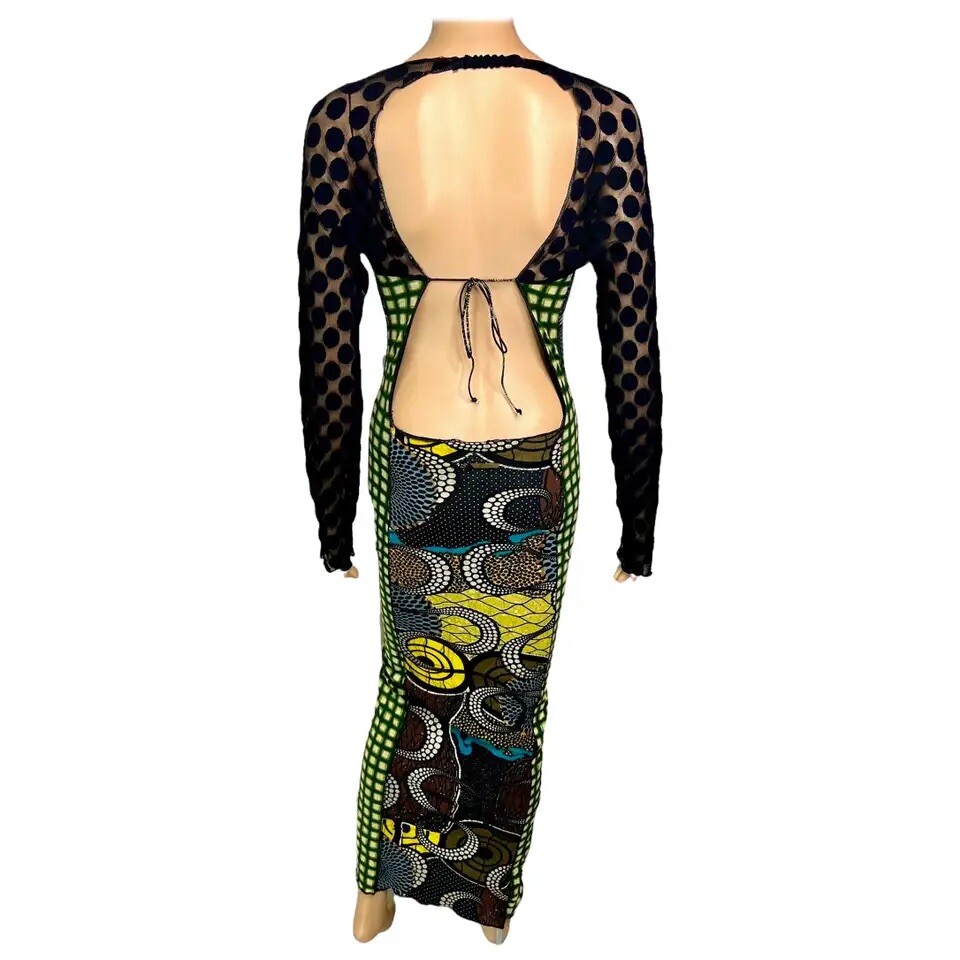 Jean Paul GAULTIER SOLEIL ワンピース　S Jean Paul Gaultier Soleil Currency Money Print Bodysuit
