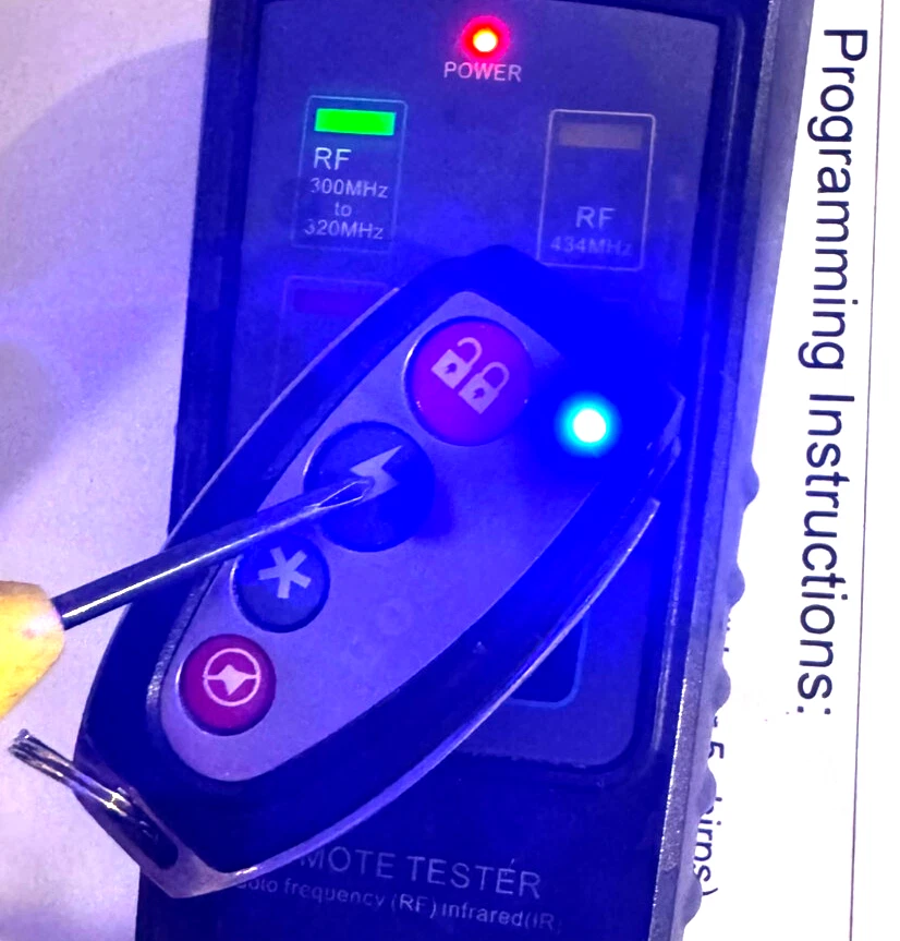 2; keyless remote key fob Falcon-10 1877526 entry transmitter car control 311MHz - Image 2 of 4