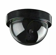 Dummy Surveillance Camera Fake Security Camera Flashing Red LED For Home Office
