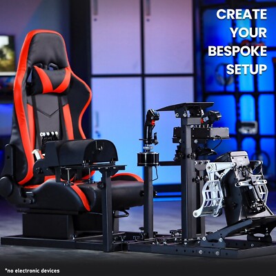 Dardoo Flight Racing Cockpit mit Sitz Fit HOTAS Warthog G Saitek Logitech G29