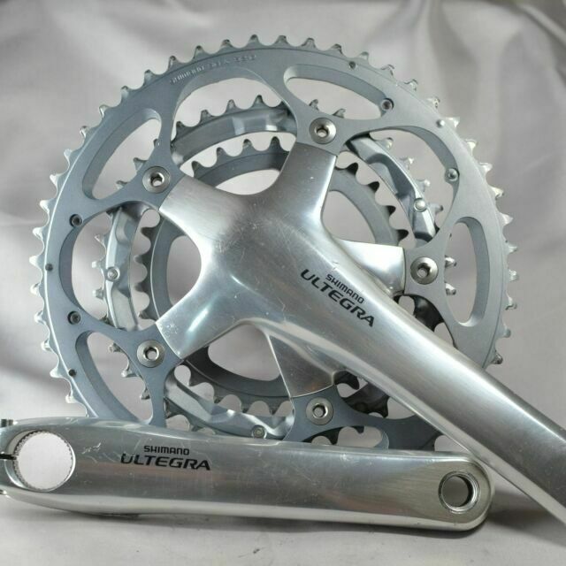 Shimano Ultegra 6600 10 Speed Double Chainset - Silver (FC-6600