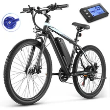 NEW 500W Electric Bike 26'' Adults Electric Commuter Bike Mountain e Bike