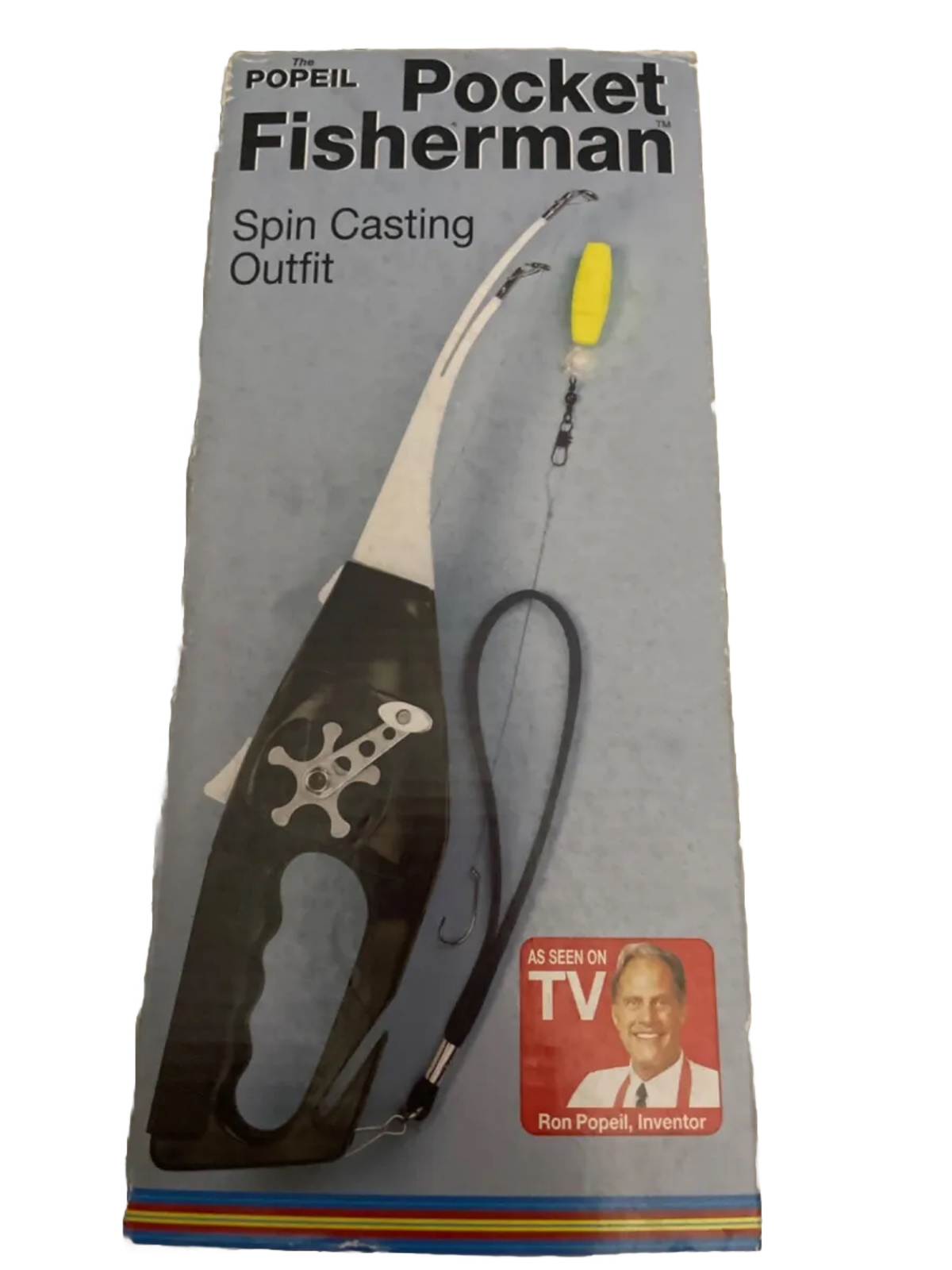 Ronco PF100100GENB Pocket Fisherman Spincasting Outfit with 2 Bonus