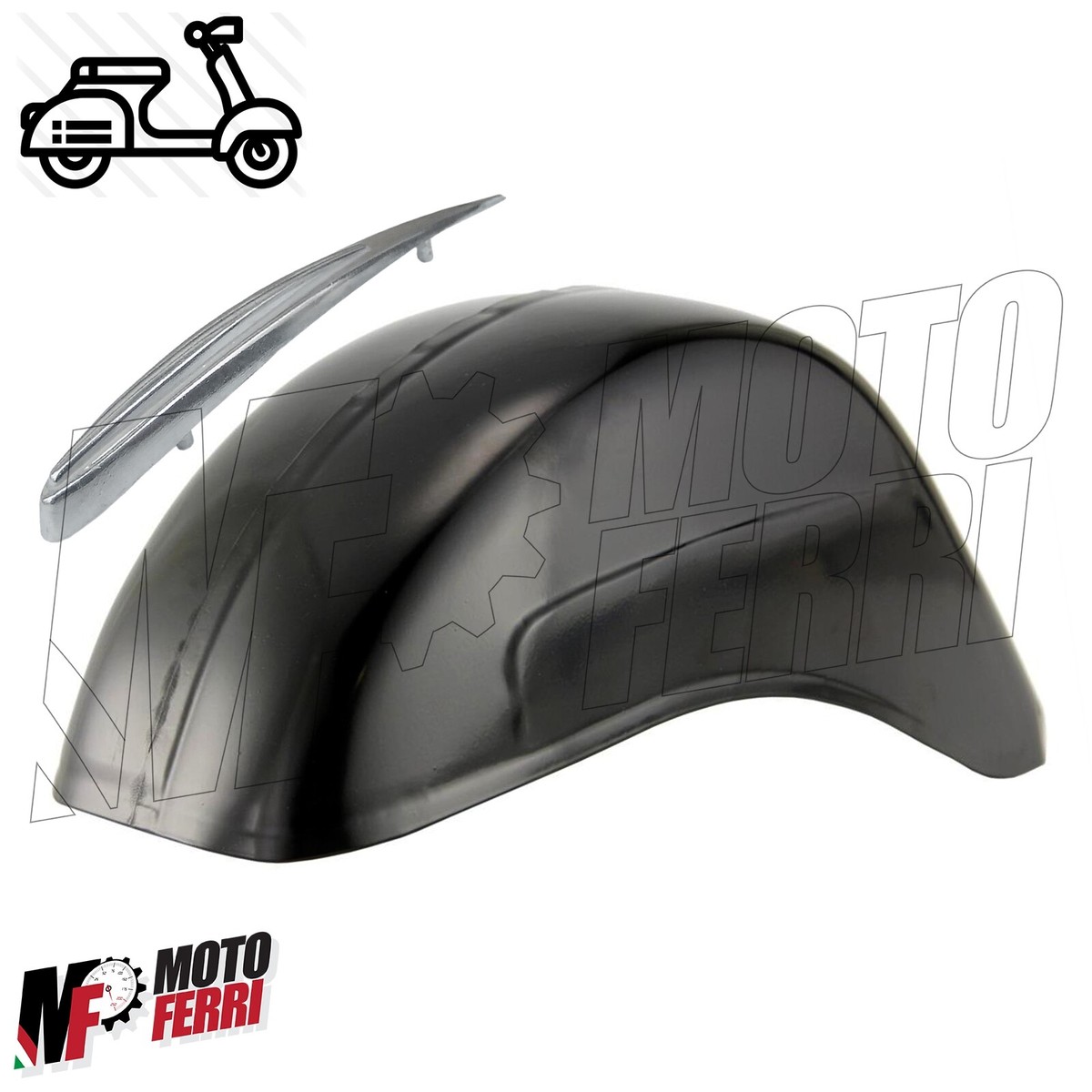 parafango anteriore per Moto Guzzi V35 e V50 - Accessori Moto In