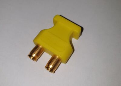 Lemo Brückenstecker CFF.0S ohne Abgriff gelb