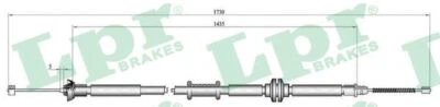LPR C1012B Cable, parking brake for CITROEN,FIAT,PEUGEOT - Bild 1 von 3