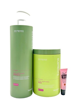 Versum Elements Mediterranean Sea Water Age Defying Shampoo & Mask 1 Lt