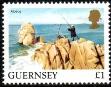1984-91 Guernsey Sg 314 &pound;1 Bailiwick Views Definitive Unmounted Mint