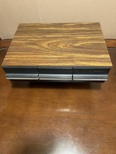 Vintage Cassette Tape Table TopDrawer System Hold 36 Tapes