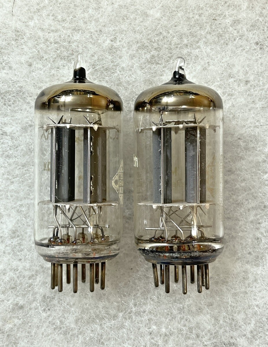 Telefunken ECC83 12AX7 Ribbed Plate Bottom Diamond NOS Tested
