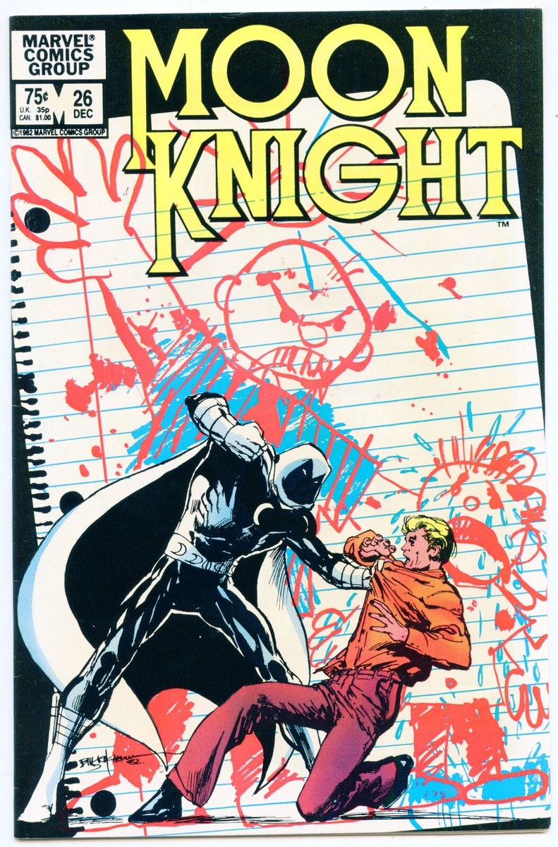 【レア品種&コルク付け】 P. 'Moon Knight' OC pup Moon Knight #26 Marvel Comics 1983 - GB2133 | eBay