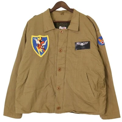 AVIREX M-41 Veste Militaire Vintage Verte Hommes Taille XL - Photo 1/4