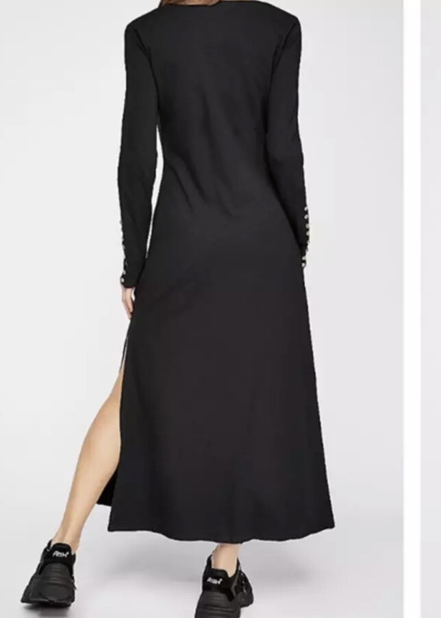 kimono with midi dress Nell Kimono Midi Jersey Dress-Navy, Elegant Blossom