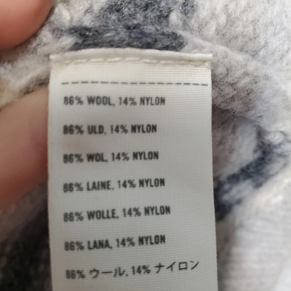 Hollister длинный свитер жилет женщин M/L шерстяная смесь Southwest племенной узор - Изображение 4 из 4