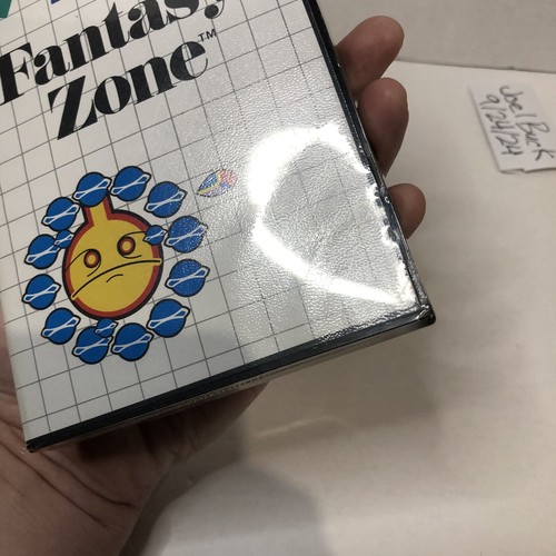 RARE SEALED Fantasy Zone Shooting Sega Master SMS Brand New Sealed Oval Seal - Picture 8 of 9
