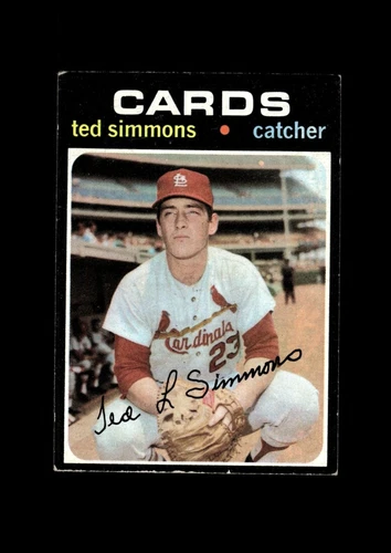 1971 Topps Set-Break #117 Ted Simmons EX-EXMINT *GMCARDS*