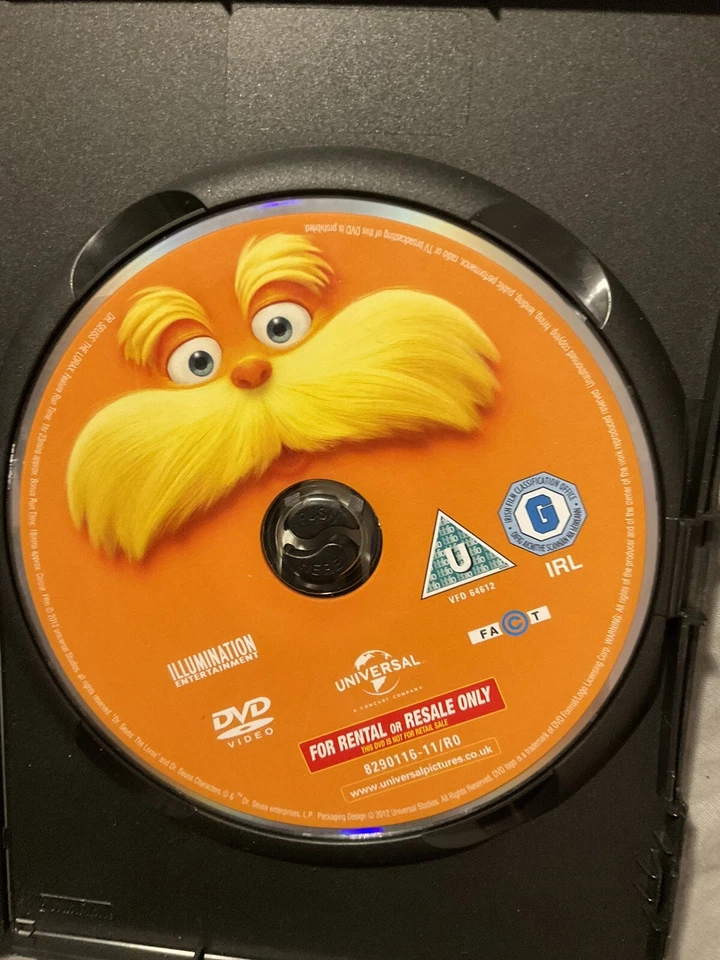 The Lorax DVD Pre Owned - Image 3 of 3